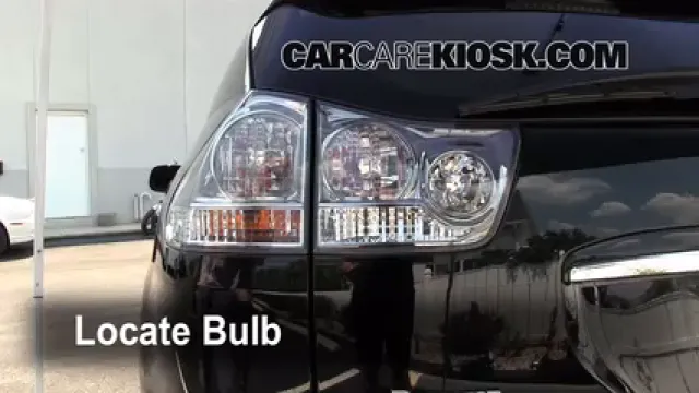 2008 Lexus RX350 3.5L V6 Luces Luz de freno (reemplazar foco)